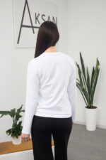 Langarmshirt 26.2623 Supreme-Strick, Farbe Weiß, 40(XS) - 42(S), 44(M) - 46(L) - Image 3
