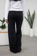Pants 26.2261 two-thread knit fabric, color Black, 40(XS), 42(S), 44(M), 46(L) - Image 2