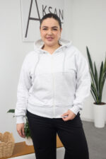 Sweatshirt 26.2856 loopback knit fabric, color Melange, 46(L), 48(XL), 50(XXL)