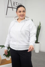 Sweatshirt 26.2856 loopback knit fabric, color Melange, 46(L), 48(XL), 50(XXL) - Image 4