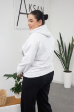 Sweatshirt 26.2856 loopback knit fabric, color Melange, 46(L), 48(XL), 50(XXL) - Image 2