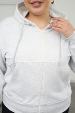 Sweatshirt 26.2856 loopback knit fabric, color Melange, 46(L), 48(XL), 50(XXL) - Image 3