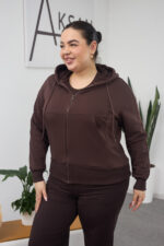 Bluză 26.2856 tricot buclat, culoare Ciocolata inchisa, 46(L), 48(XL), 50(XXL) - Image 4