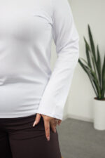 Long sleeve top 26.2623 supreme knit, color White, 46(L)-48(XL), 50(XXL)- 52(3XL) - Image 2