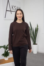 Langarmshirt 26.2623 Supreme-Strick, Farbe Dunkle Schokolade, 40(XS) - 42(S), 44(M) - 46(L) - Image 4