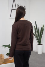 Langarmshirt 26.2623 Supreme-Strick, Farbe Dunkle Schokolade, 40(XS) - 42(S), 44(M) - 46(L) - Image 3