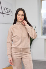 Set 26.2894 piele întoarsă pe diving, culoare Latte deschis, 44(M), 46(L), 48(XL) - Image 6