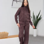 Set 26.2894 piele întoarsă pe diving, culoare Ciocolată deschisă, 44(M), 46(L), 48(XL)