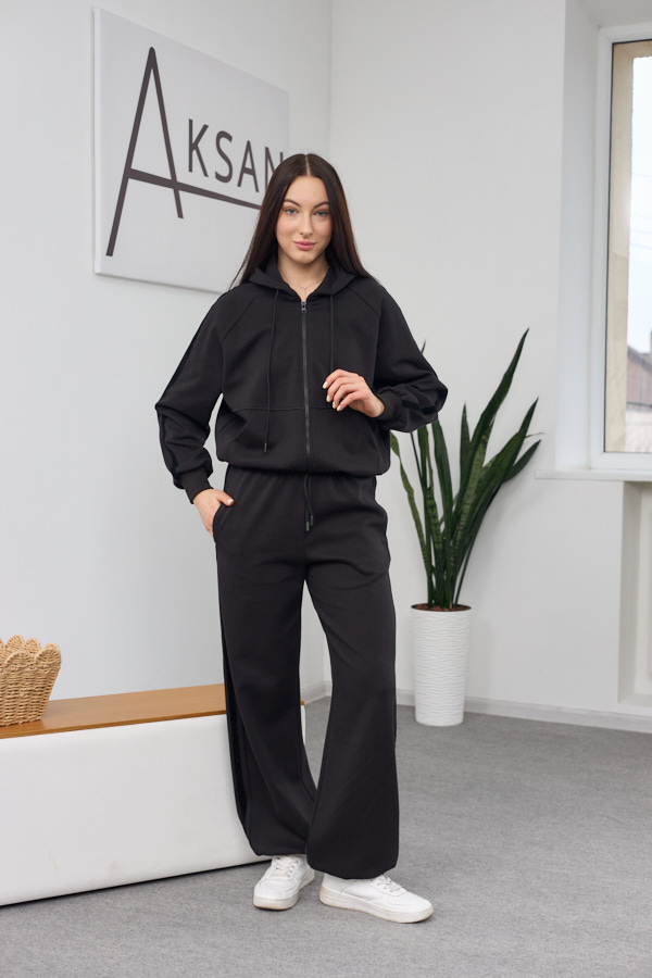 sera0247 Костюм 26.2891 н Костюмна лакоста, колір Чорний, 42(S), 44(М), 46(L) - Зображення 1