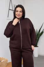 Set 26.2886 interlock, culoare Ciocolata inchisa, 46(L), 48(XL), 50(XXL) - Image 6