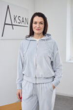 Komplet 26.2897 cienki welur, kolor Szaro-błękitny, 46(L), 48(XL) - Image 5