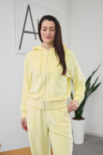 Set 26.2897 velur subțire, culoare Banană, 46(L), 48(XL) - Image 6