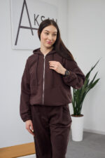 Sweatshirt 26.2898 Loopback-Strickstoff, Farbe Dunkle Schokolade, 40(XS) - 42(S), 44(M) - 46(L) - Image 7