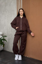 Sweatshirt 26.2898 Loopback-Strickstoff, Farbe Dunkle Schokolade, 40(XS) - 42(S), 44(M) - 46(L) - Image 3