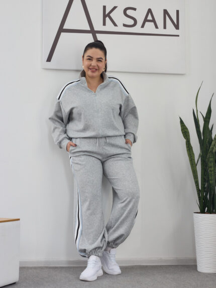 Костюм 26.2888 б Інтерлок, колір Меланж, 48(XL), 50(ХХL)