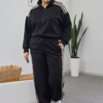 Komplet 26.2888 interlock, kolor Czarny, 48(XL), 50(XXL)