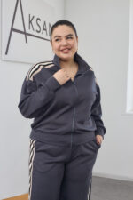 Костюм 26.2888 б Інтерлок, колір Графіт, 48(XL), 50(ХХL) - Зображення 5