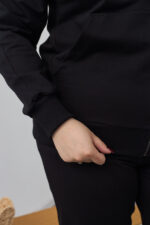 Костюм 26.2887 б Трикотаж двухнитка, колір Чорний, 48(XL), 50(ХХL), 52(3XL) - Зображення 4