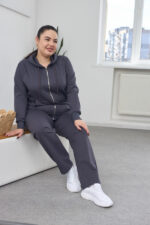 Костюм 26.2887 б Трикотаж двухнитка, колір Графіт, 48(XL), 50(ХХL), 52(3XL) - Зображення 7
