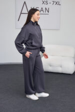 Set 26.2886 Interlock-Strick, Farbe Graphit, 40(XS), 42(S), 44(M) - Image 3