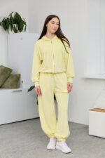 Set 26.2897 velur subțire, culoare Banană, 40(XS), 42(S), 44(M)