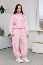 Set 26.2897 dünner Velours, Farbe Zartrosa, 40(XS), 42(S), 44(M)