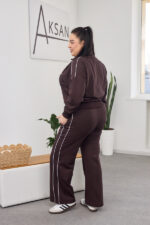 Костюм 26.2591 б Дабл фейс, колір Темний шоколад, 46(L), 48(XL) - Зображення 2