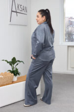 Set 26.2866 thin suede, color Dark gray, 48(XL), 50(XXL), 52(3XL) - Image 2