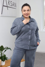 Set 26.2866 thin suede, color Dark gray, 48(XL), 50(XXL), 52(3XL) - Image 6