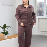 Set 26.2866 thin suede, color Coffee, 48(XL), 50(XXL), 52(3XL)