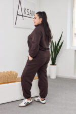 Комплект 26.2832 трикотаж петля, цвят Тъмен шоколад, 46(L), 48(XL), 50(XXL) - Image 2