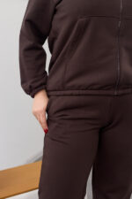 Комплект 26.2832 трикотаж петля, цвят Тъмен шоколад, 46(L), 48(XL), 50(XXL) - Image 5