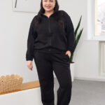 Комплект 26.2832 трикотаж петля, цвят Черен, 46(L), 48(XL), 50(XXL)