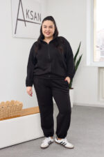 Комплект 26.2832 трикотаж петля, цвят Черен, 46(L), 48(XL), 50(XXL)