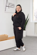 Комплект 26.2832 трикотаж петля, цвят Черен, 46(L), 48(XL), 50(XXL) - Image 3