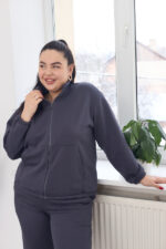 Set 26.2832 tricot buclat, culoare Grafit, 46(L), 48(XL), 50(XXL) - Image 5