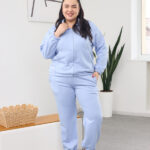 Set 26.2832 tricot buclat, culoare Albastru deschis, 46(L), 48(XL), 50(XXL)