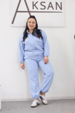 Комплект 26.2832 трикотаж петля, цвят Светлосин, 46(L), 48(XL), 50(XXL) - Image 6