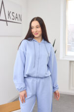 Комплект 26.2873 трикотаж петля, цвят Светлосин, 42(S), 44(M), 46(L) - Image 4