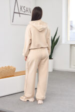 Set 26.2873 tricot buclat, culoare Latte închis, 42(S), 44(M), 46(L) - Image 2