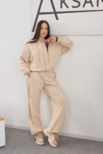 Set 26.2873 tricot buclat, culoare Latte închis, 42(S), 44(M), 46(L) - Image 6