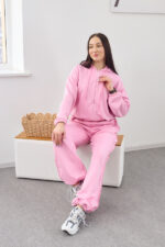 Set 26.2873 Loopback-Strickstoff, Farbe Rosa, 42(S), 44(M), 46(L) - Image 6