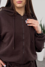 Set 26.2873 tricot buclat, culoare Ciocolata inchisa, 42(S), 44(M), 46(L) - Image 4