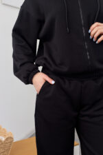 Set 26.2873 tricot buclat, culoare Negru, 42(S), 44(M), 46(L) - Image 4
