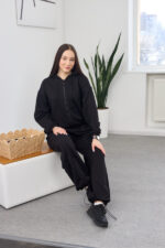 Set 26.2873 tricot buclat, culoare Negru, 42(S), 44(M), 46(L) - Image 6