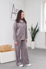 Set 26.2866 piele întoarsă subțire, culoare Latte închis, 42(S), 44(M), 46(L) - Image 3