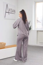 Set 26.2866 piele întoarsă subțire, culoare Latte închis, 42(S), 44(M), 46(L) - Image 2