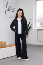 Set 26.2866 thin suede, color Black, 42(S), 44(M), 46(L)