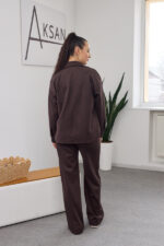 Set 26.2866 piele întoarsă subțire, culoare Ciocolata inchisa, 42(S), 44(M), 46(L) - Image 2