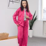 Set 26.2866 thin suede, color Raspberry, 42(S), 44(M), 46(L)